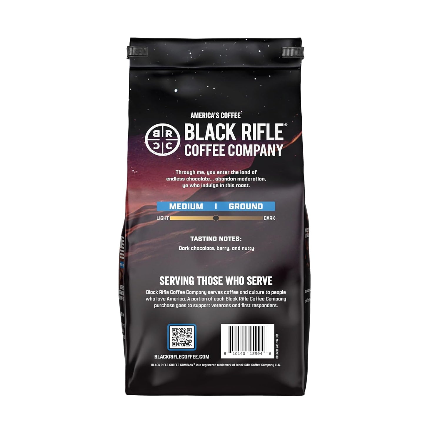Dark Chocolate Roast 11Oz Gound Coffee with Smooth, Indulgent Dark Chocolate Notes for a Decadent Brew.