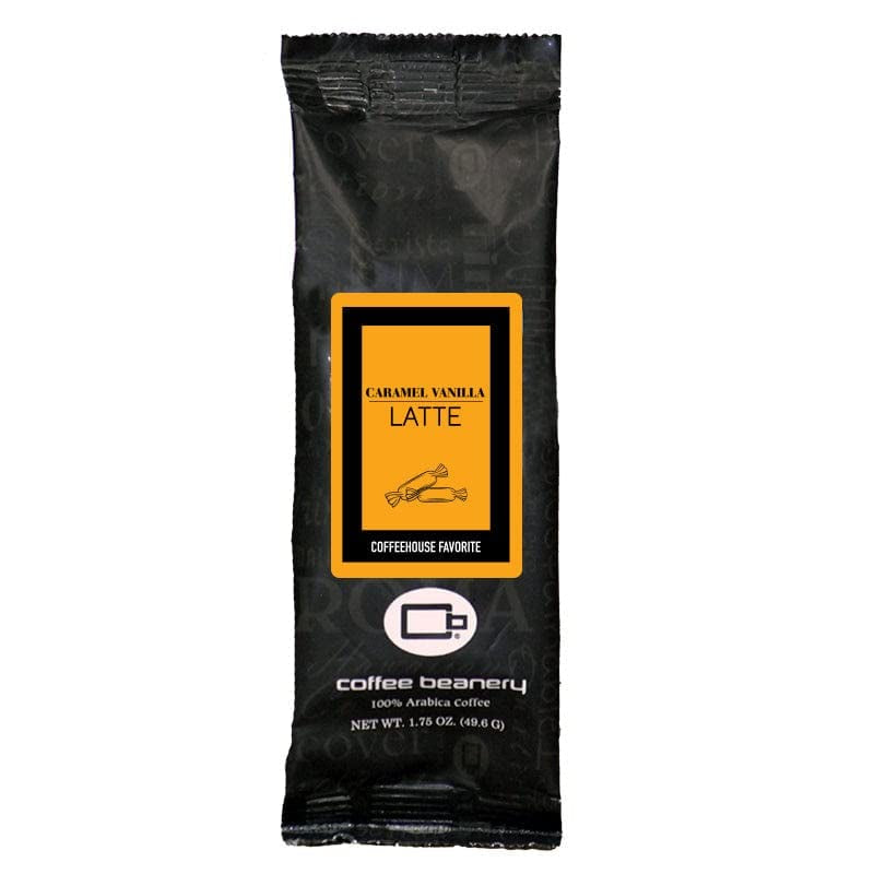 Caramel Vanilla Latte Flavored Coffee - 1.75Oz Try-Me-Coffee-Sampler