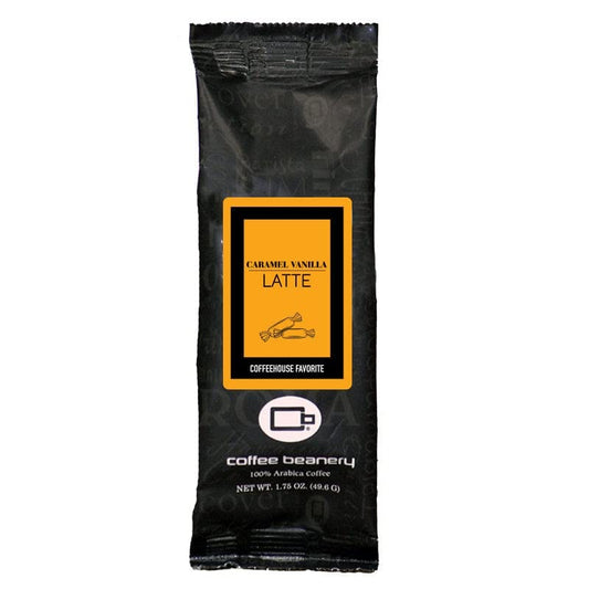 Caramel Vanilla Latte Flavored Coffee - 1.75Oz Try-Me-Coffee-Sampler