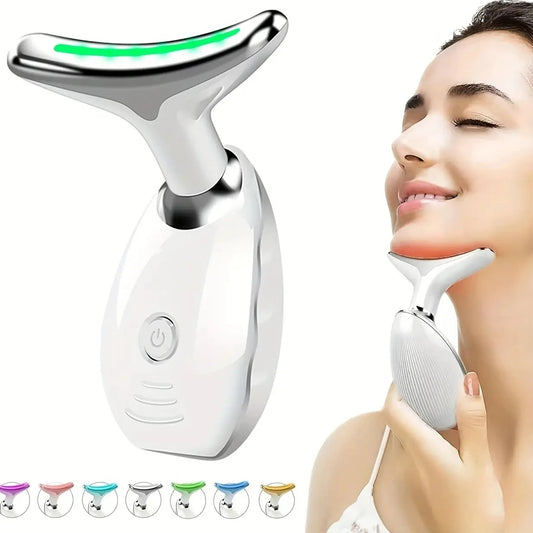 Face and Neck Light Vibration Therapy Anti-Aging Skin Massager